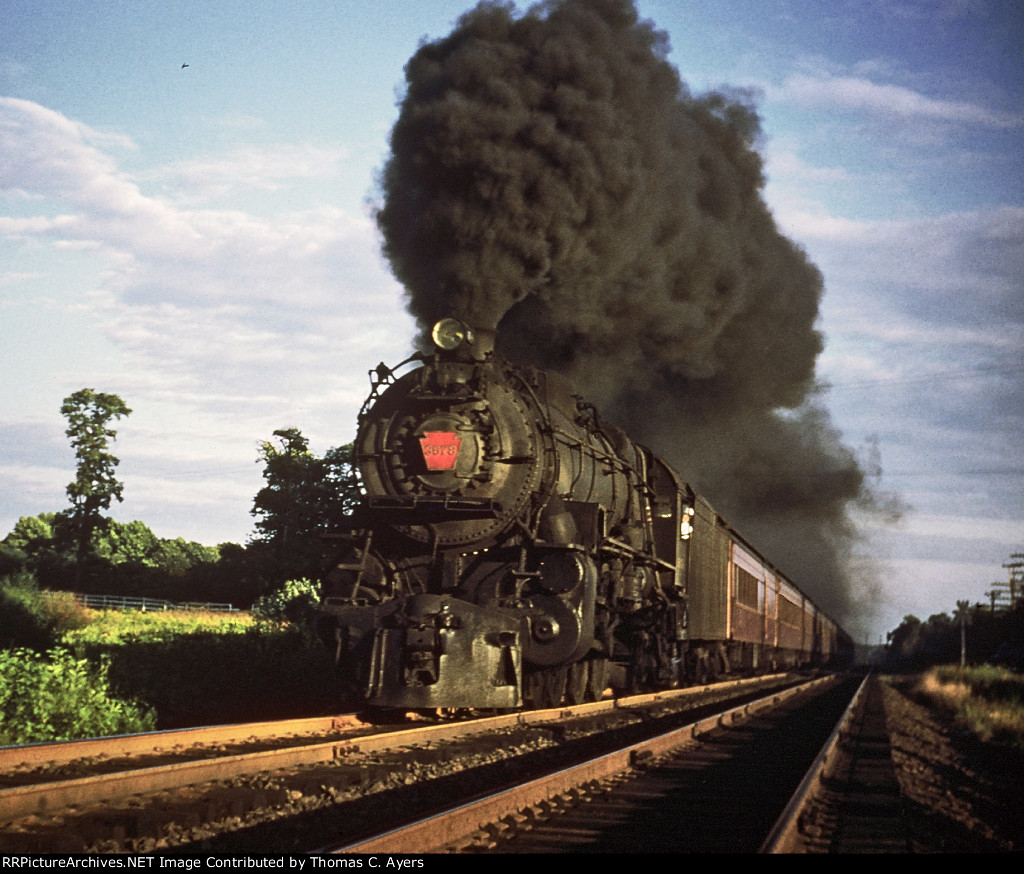 PRR 3878, K-4S, c. 1955